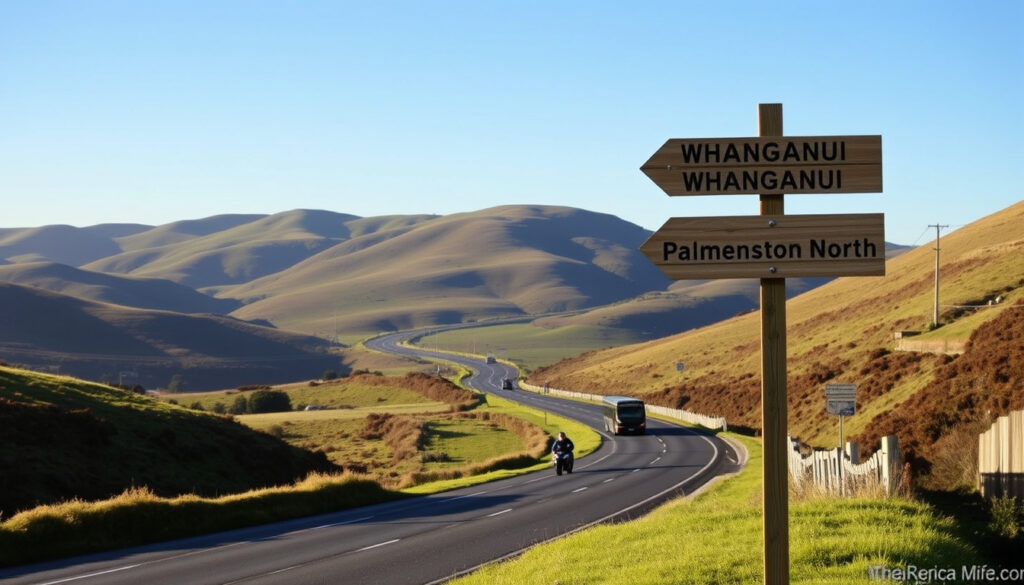 Whanganui to Palmerston North: Distance, Bus & Best Stops